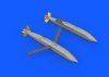 Eduard 672375 P-51D 110gal fuel tanks PRINT EDUARD 1/72